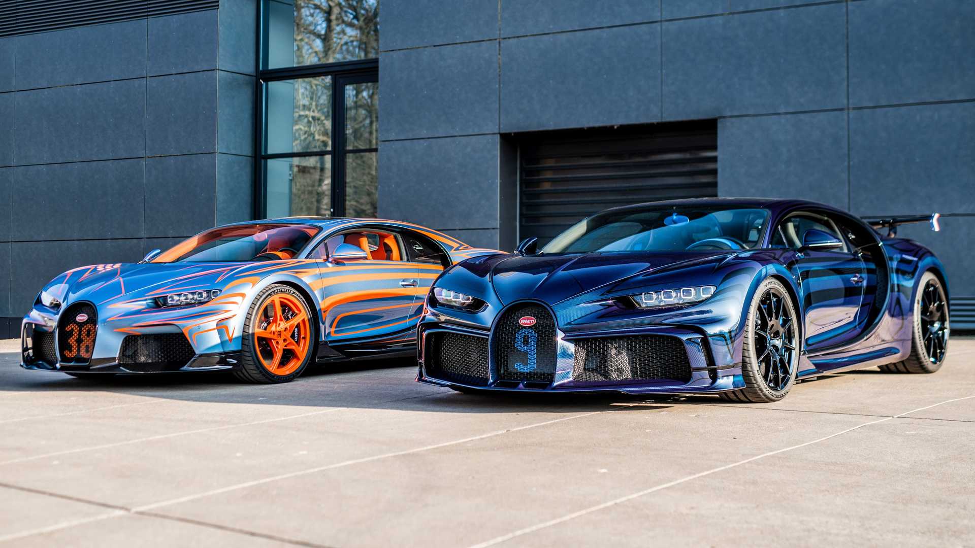 结合手绘设计 布加迪打造定制版Chiron