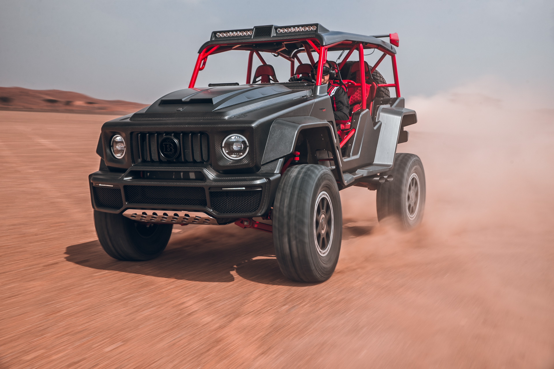 最硬核“大G” Brabus 900 Crawler沙丘越野车 限量生产15台