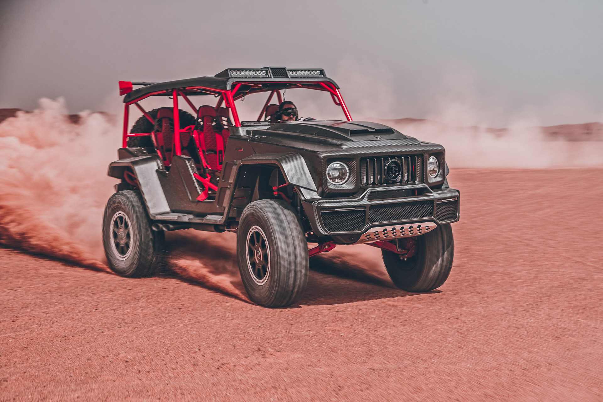 最硬核“大G” Brabus 900 Crawler沙丘越野车 限量生产15台