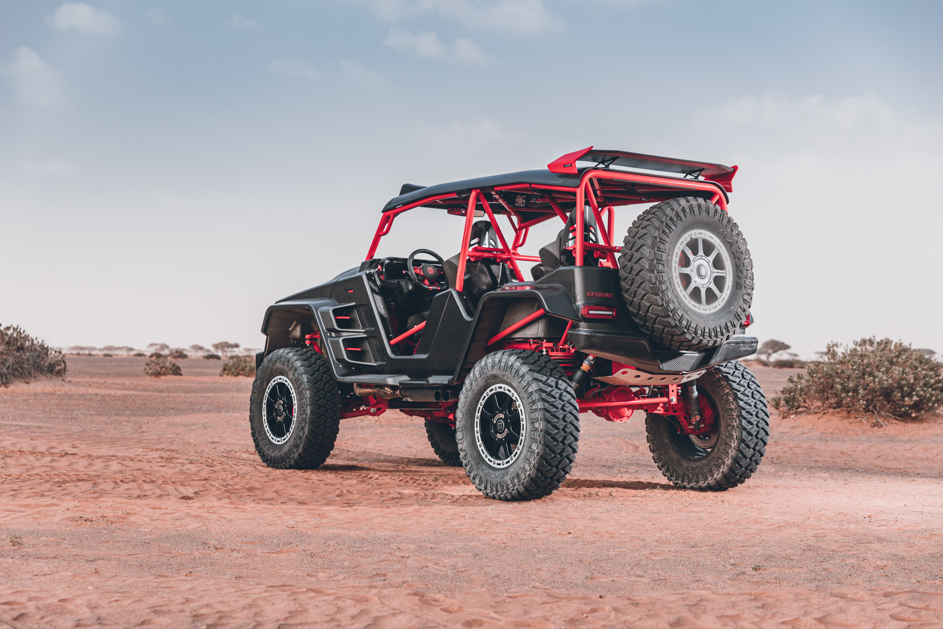 最硬核“大G” Brabus 900 Crawler沙丘越野车 限量生产15台