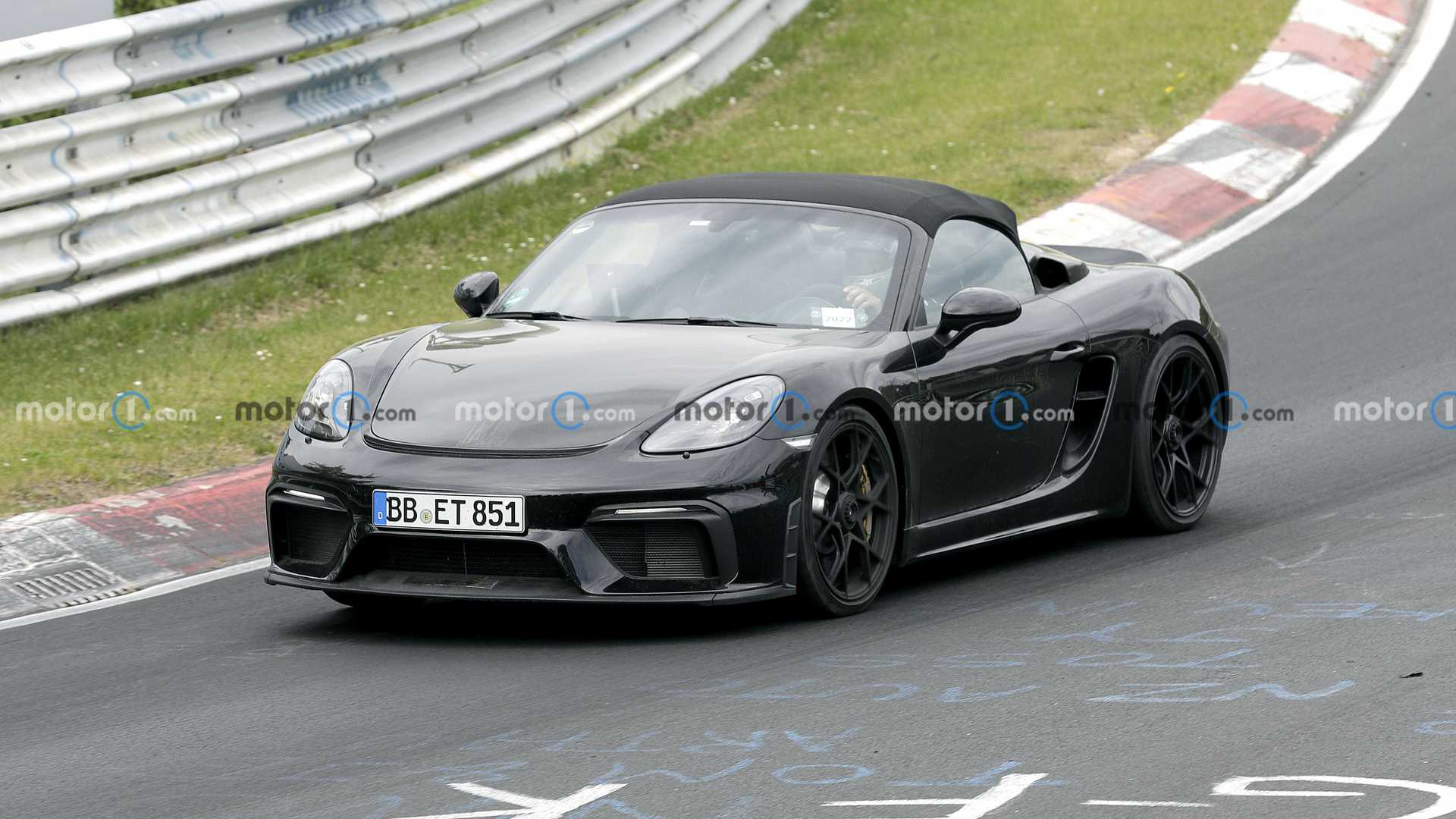 疑似保时捷718 Boxster Spyder RS谍照