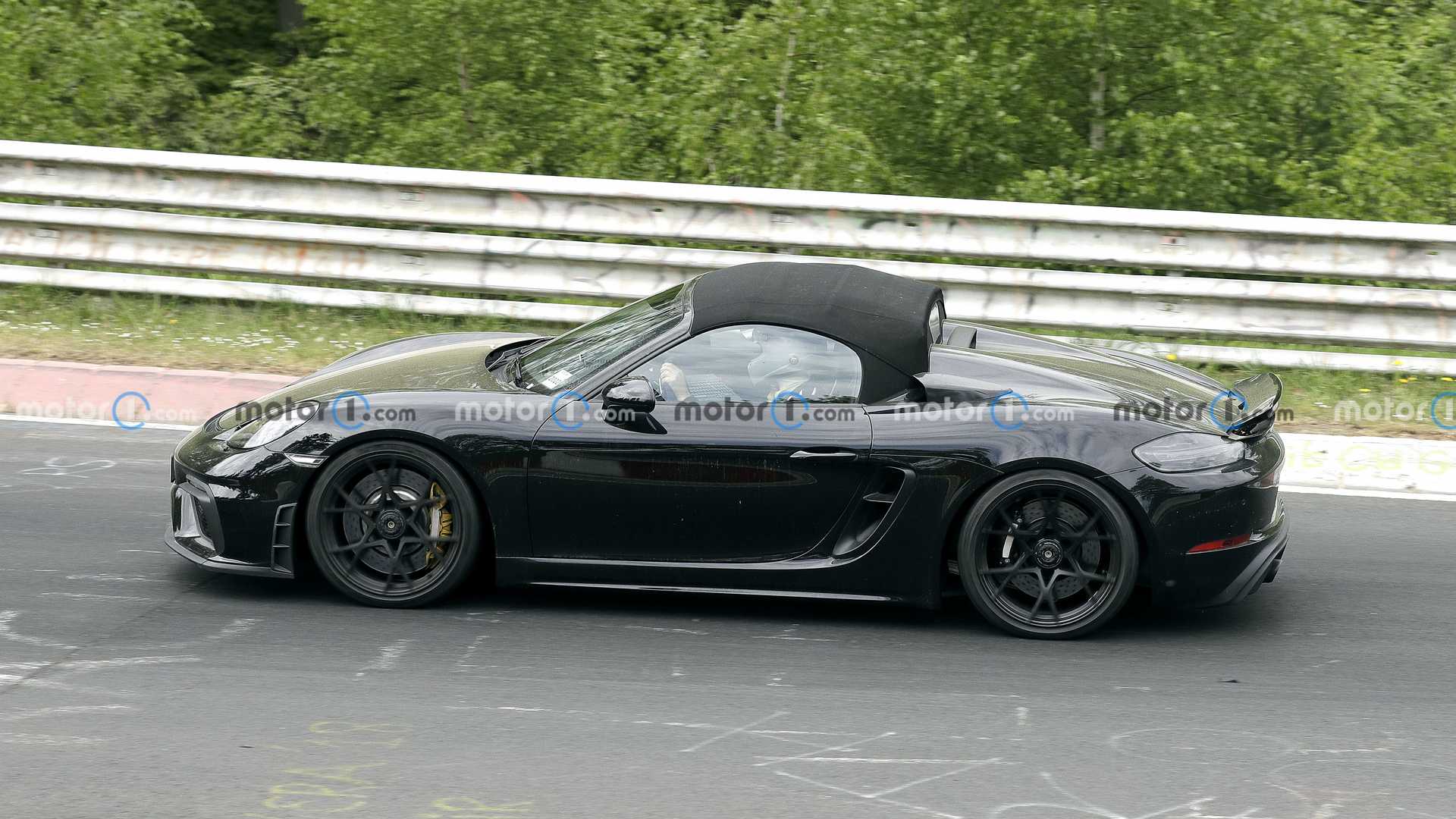 疑似保时捷718 Boxster Spyder RS谍照
