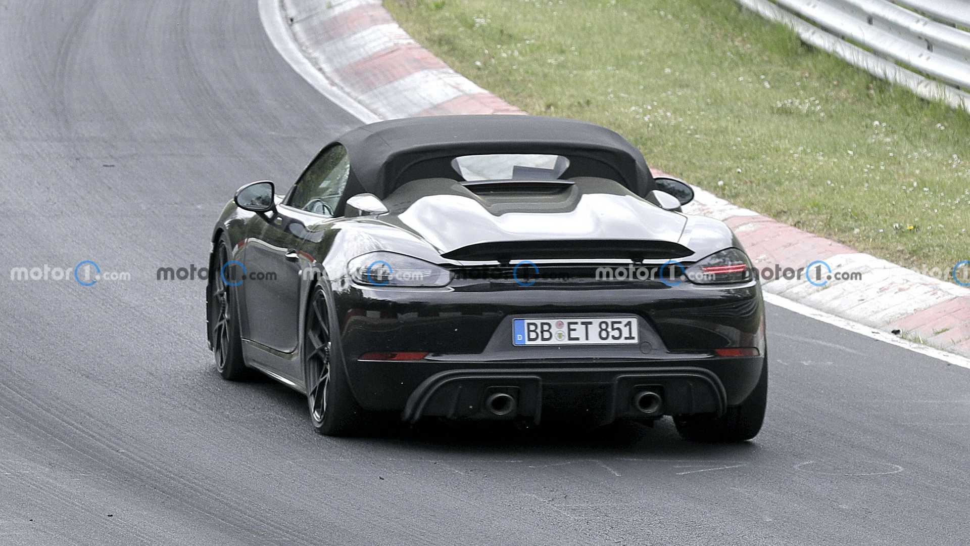 疑似保时捷718 Boxster Spyder RS谍照