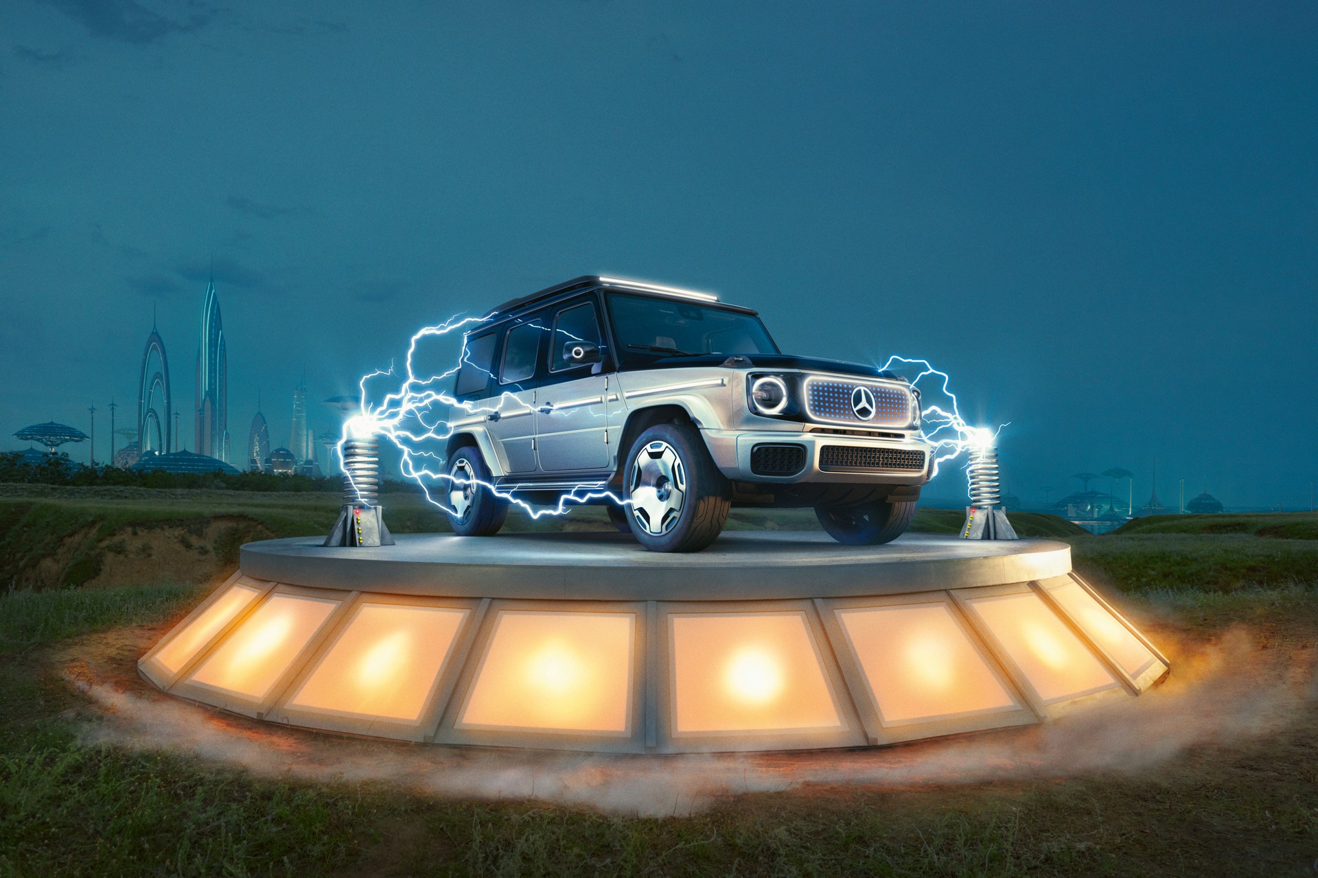 梅赛德斯G级电动汽车将提供可选的增程电池