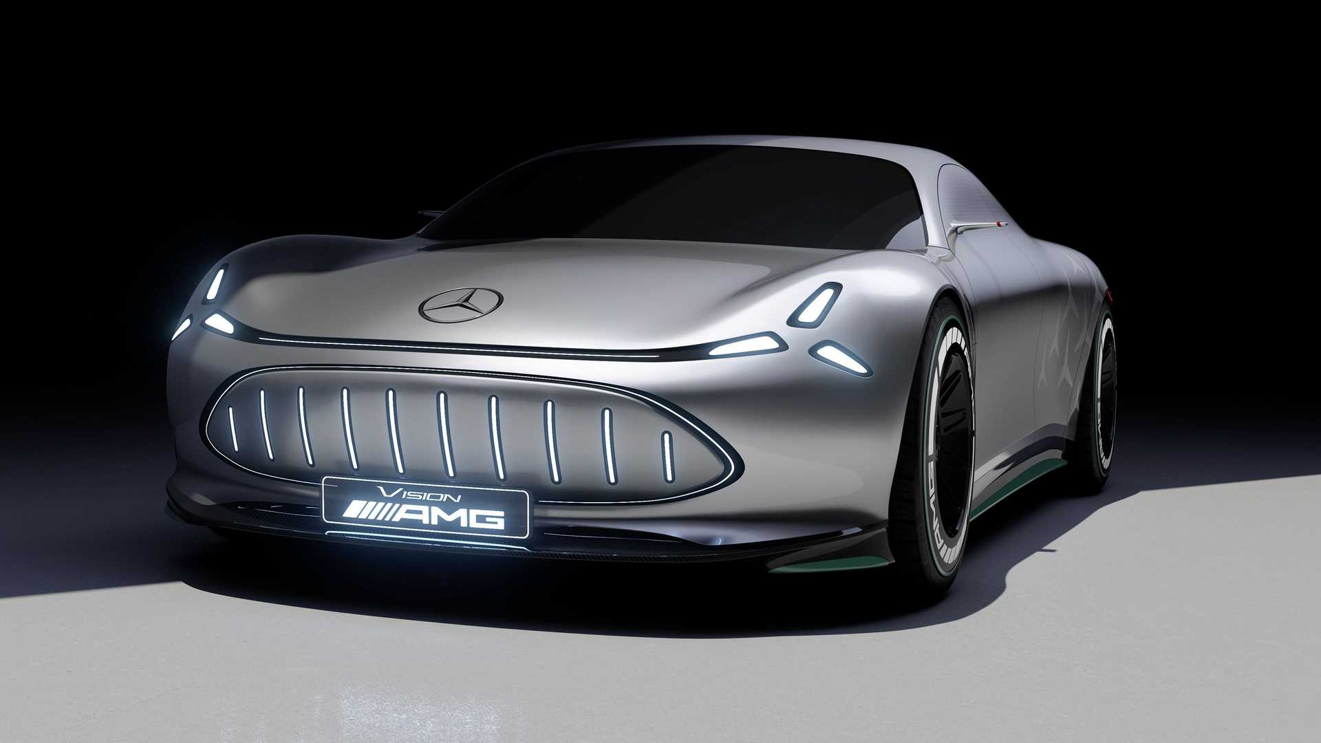 梅赛德斯-AMG Vision AMG官图 展示全新纯电跑车设计理念
