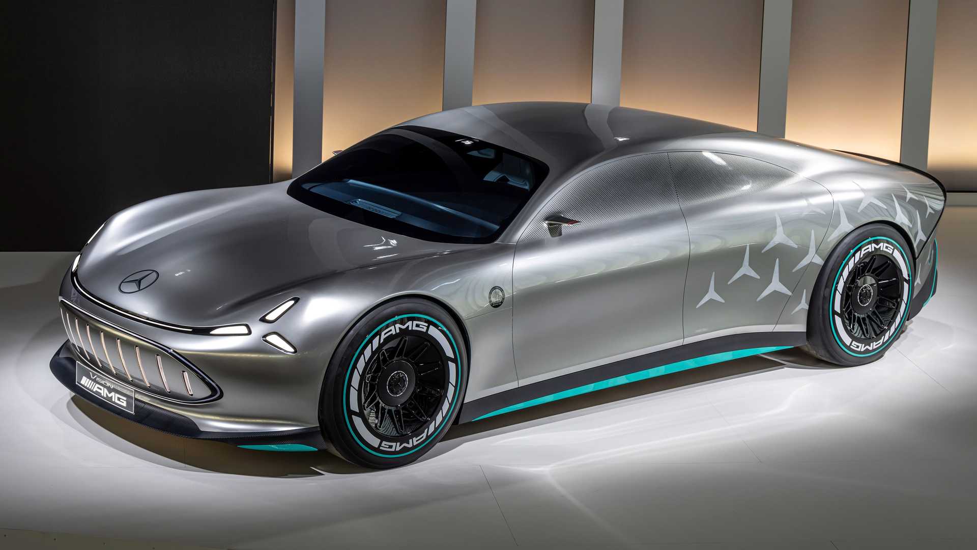 梅赛德斯-AMG Vision AMG官图 展示全新纯电跑车设计理念