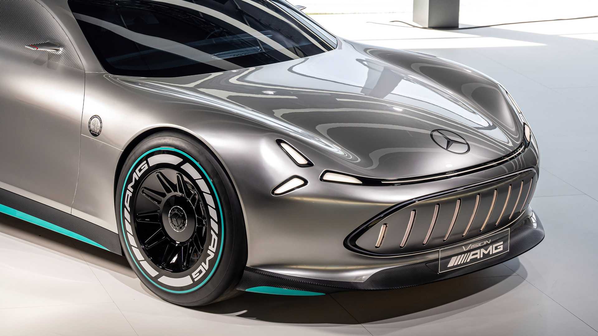 梅赛德斯-AMG Vision AMG官图 展示全新纯电跑车设计理念