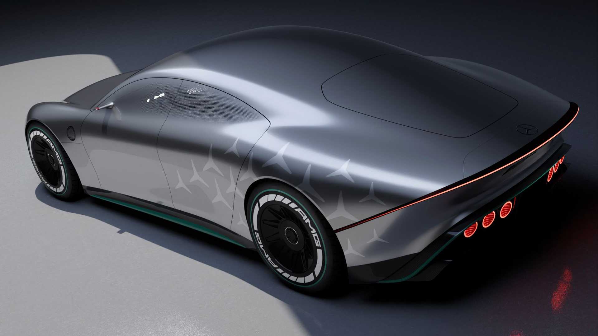 梅赛德斯-AMG Vision AMG官图 展示全新纯电跑车设计理念
