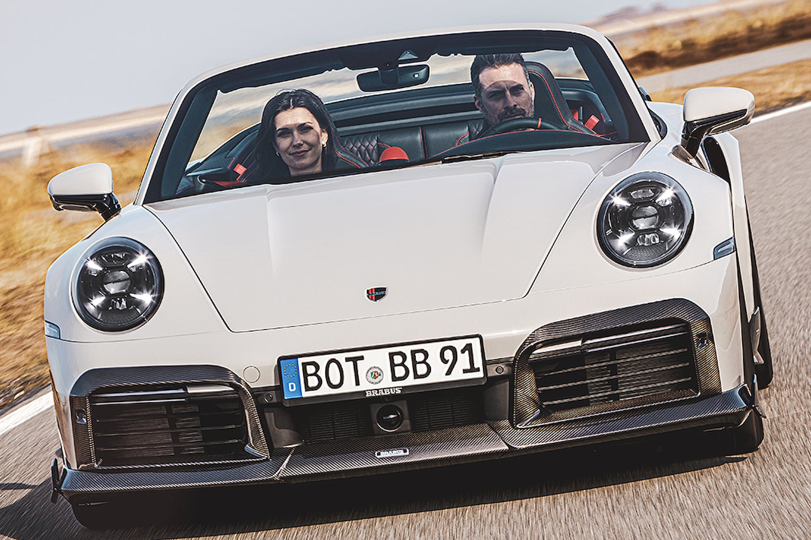 Brabus发布时速340公里的保时捷 911 Turbo S