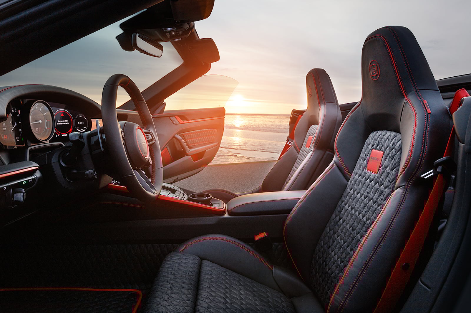 Brabus发布时速340公里的保时捷 911 Turbo S