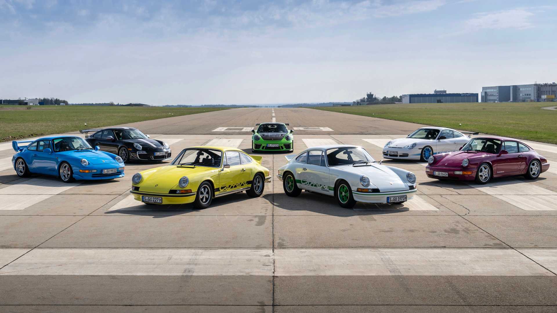 保时捷庆祝推出 911 Carrera RS 2.7 50 周年