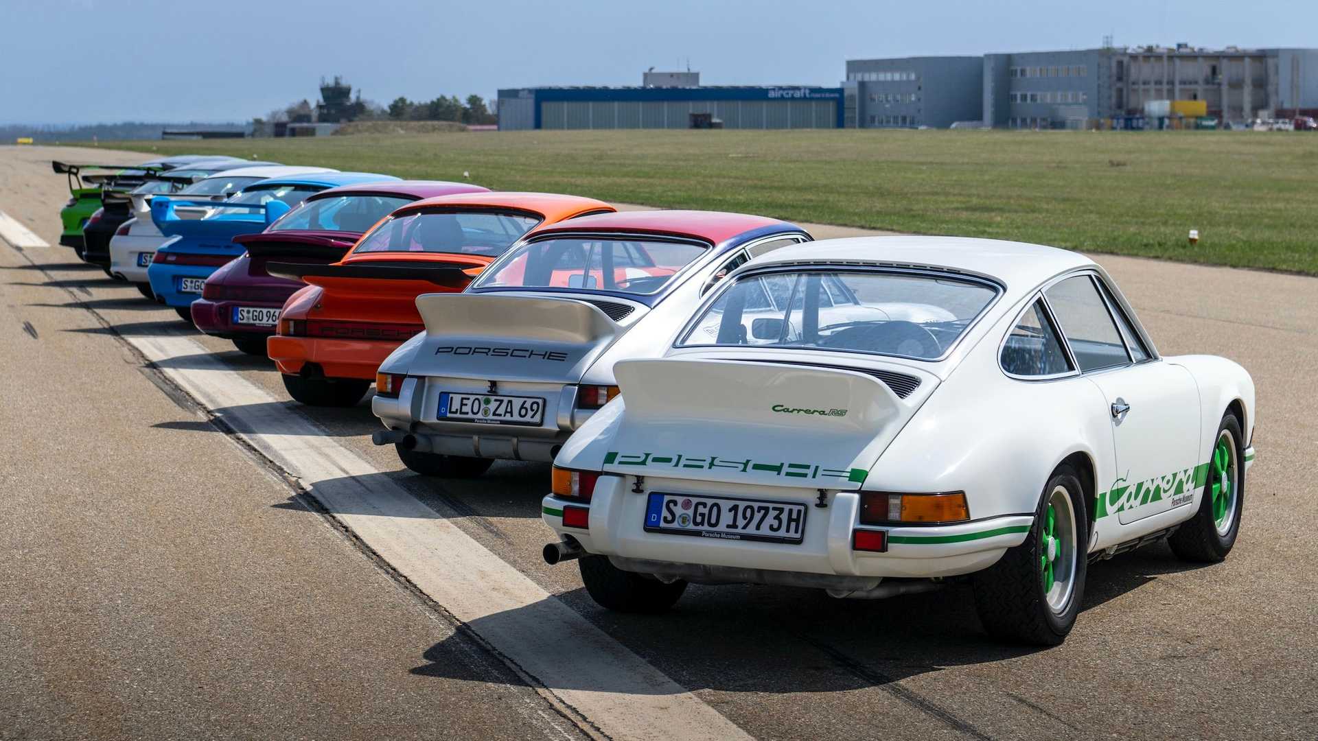 保时捷庆祝推出 911 Carrera RS 2.7 50 周年