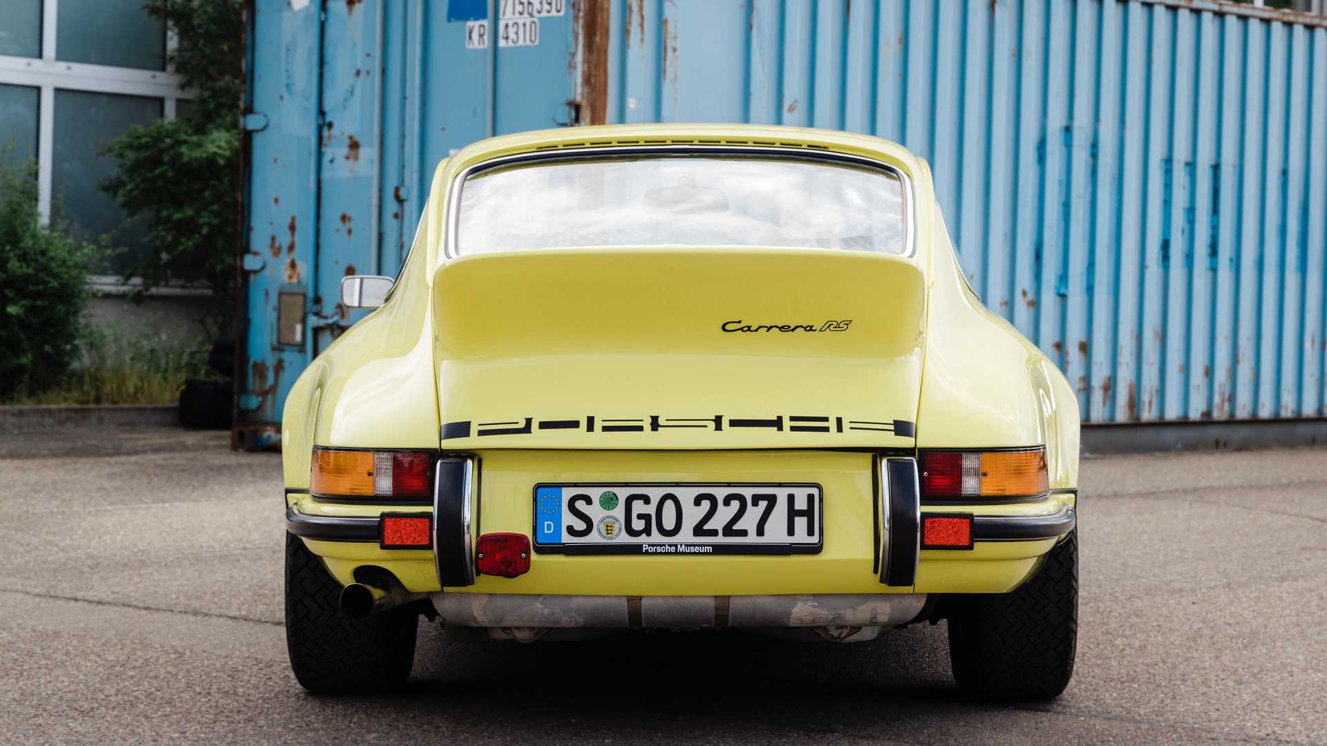 保时捷庆祝推出 911 Carrera RS 2.7 50 周年