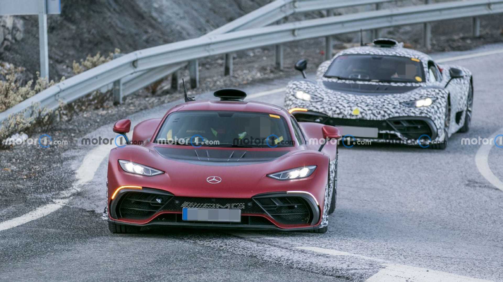 “公路版F1”AMG ONE量产版将于6月1日首发