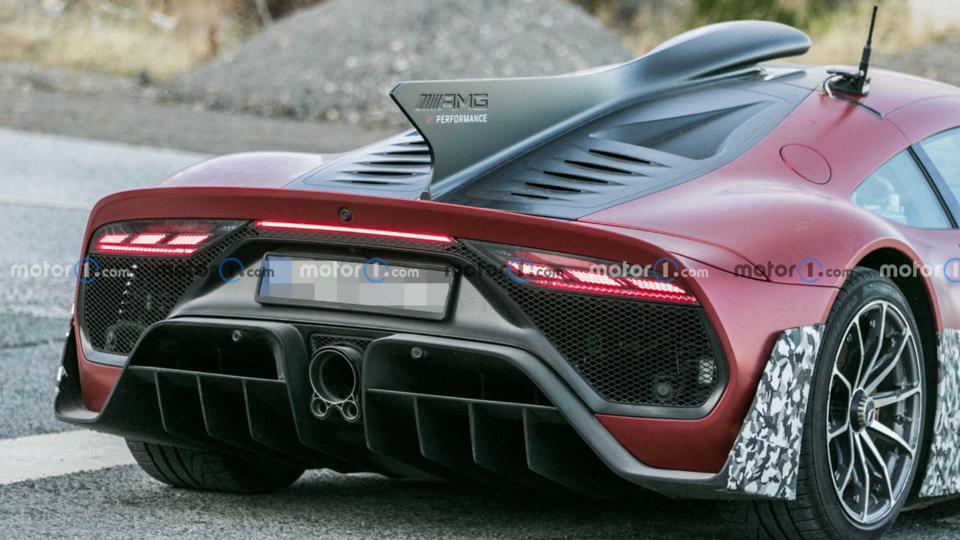“公路版F1”AMG ONE量产版将于6月1日首发