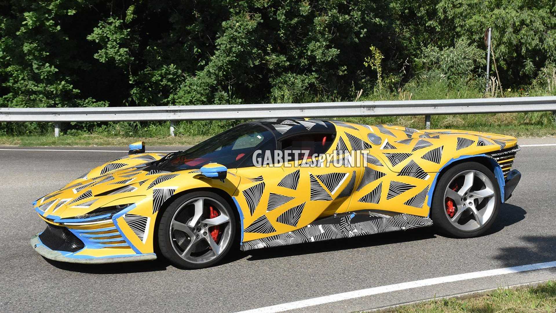 法拉利Daytona SP3最新谍照曝光