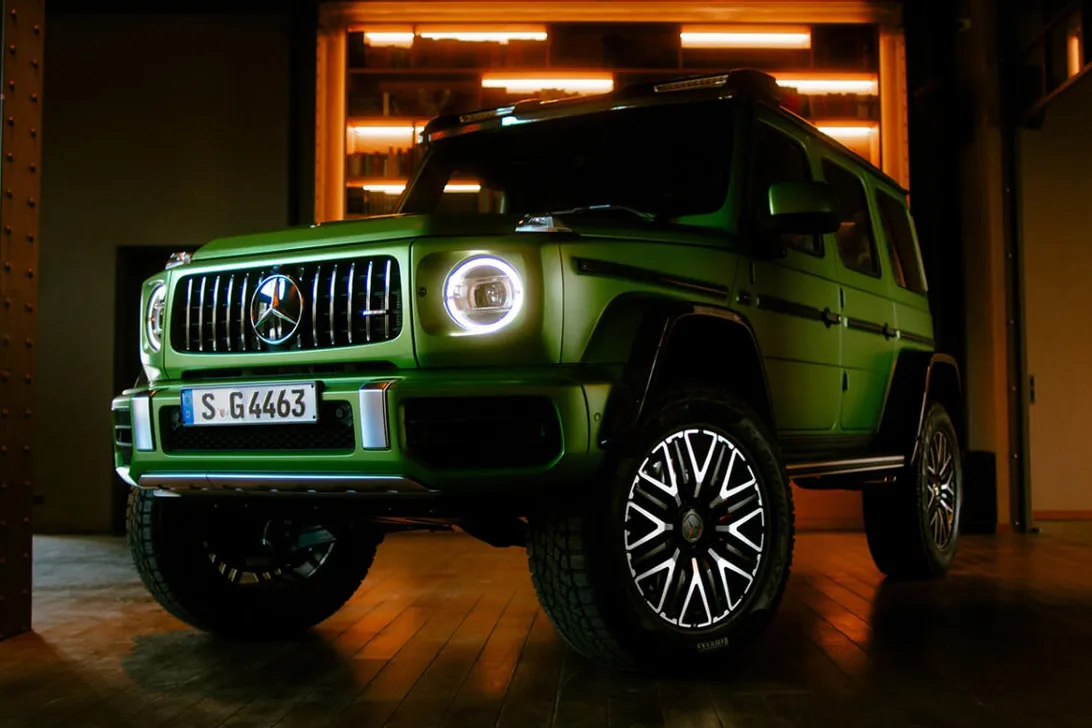 绿巨人来袭！AMG G63 4×4²官图发布