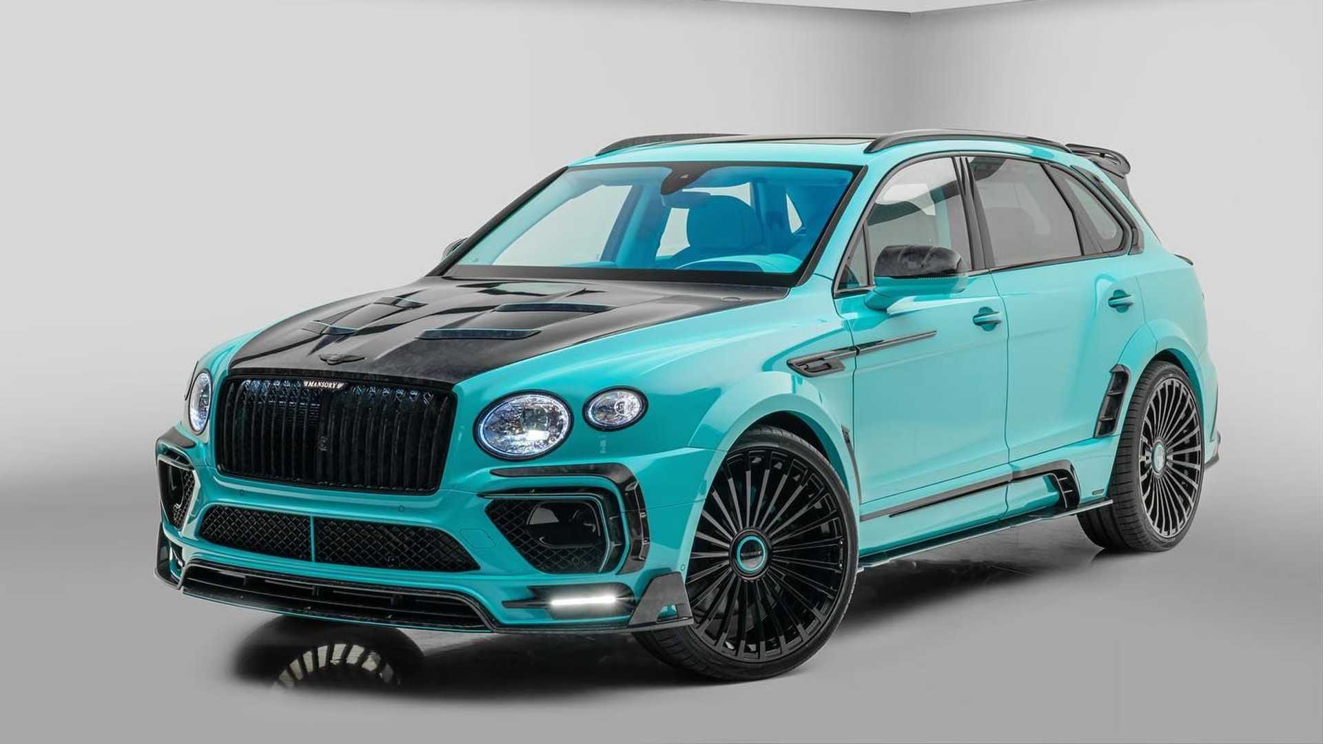 Mansory 推出 Fierce 900-HP 宾利添越 Speed Feroza 版