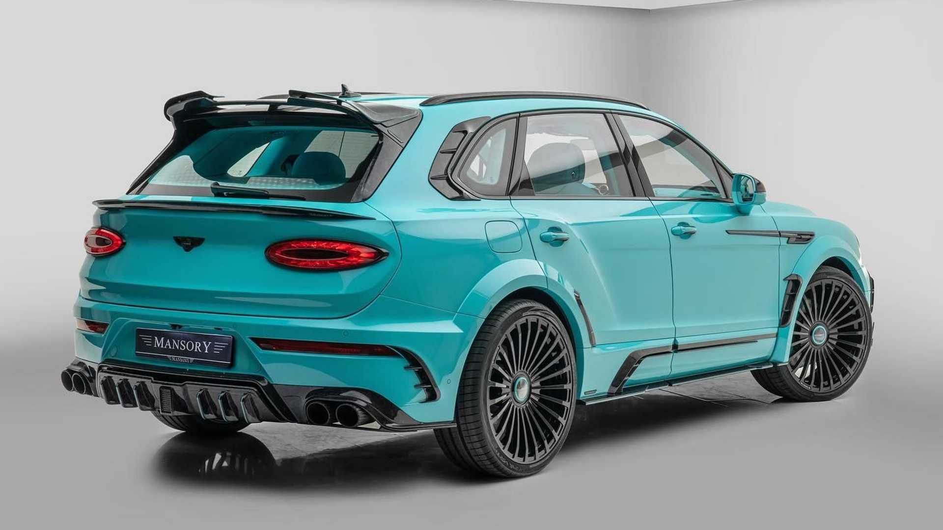 Mansory 推出 Fierce 900-HP 宾利添越 Speed Feroza 版