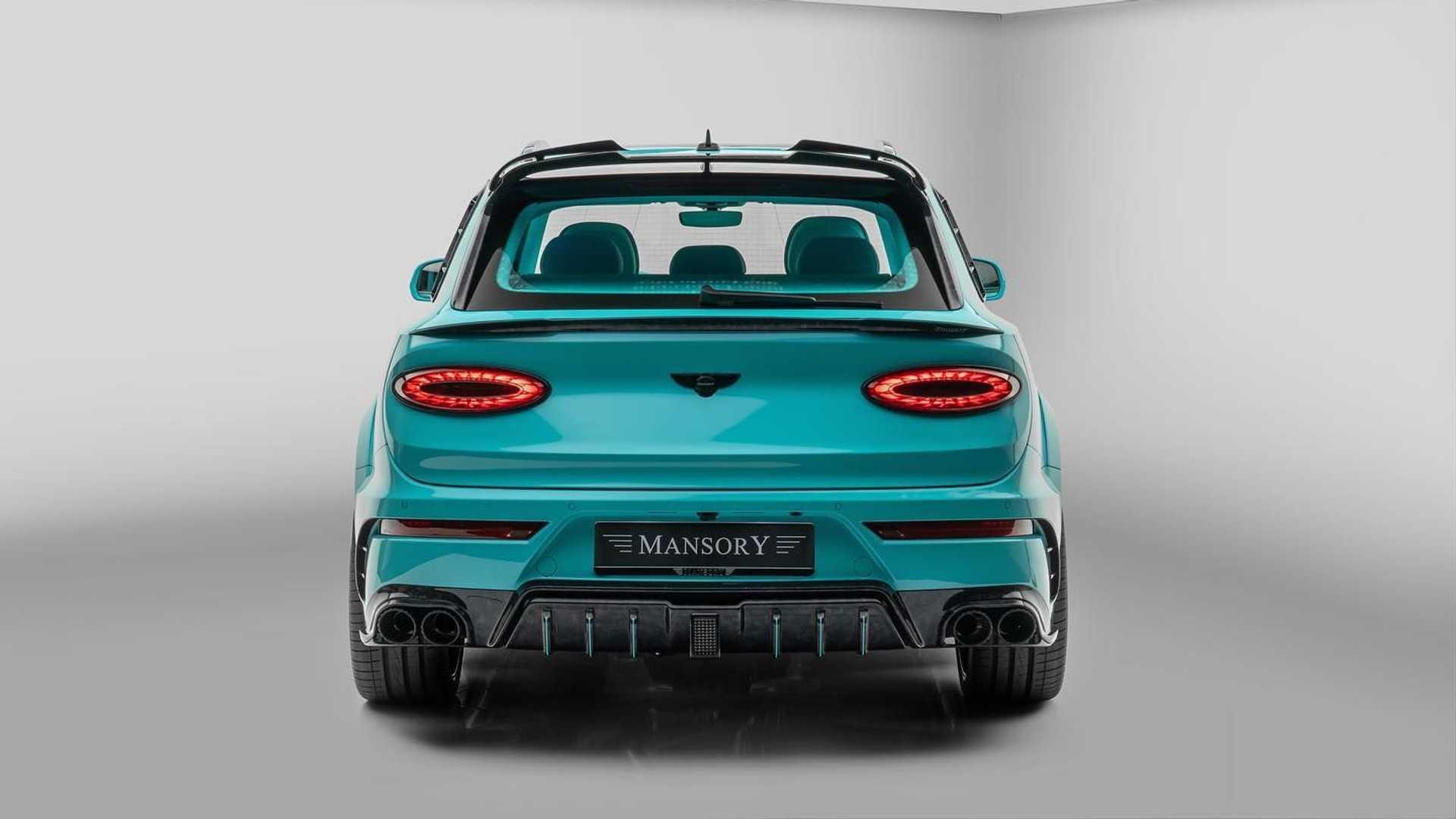 Mansory 推出 Fierce 900-HP 宾利添越 Speed Feroza 版