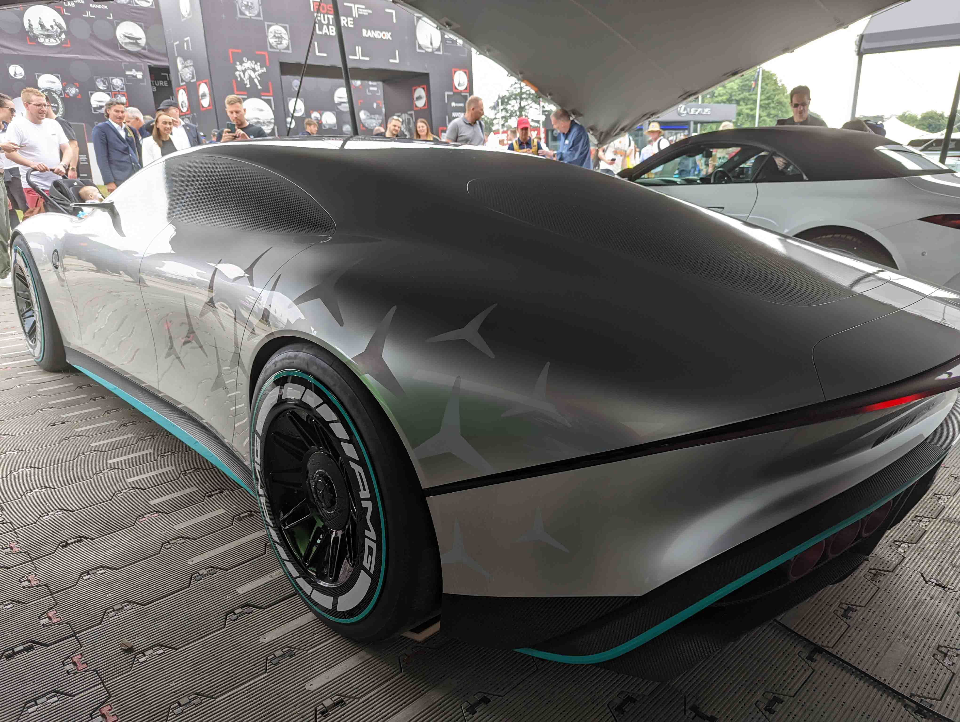 2022古德伍德：Vision AMG概念车实车