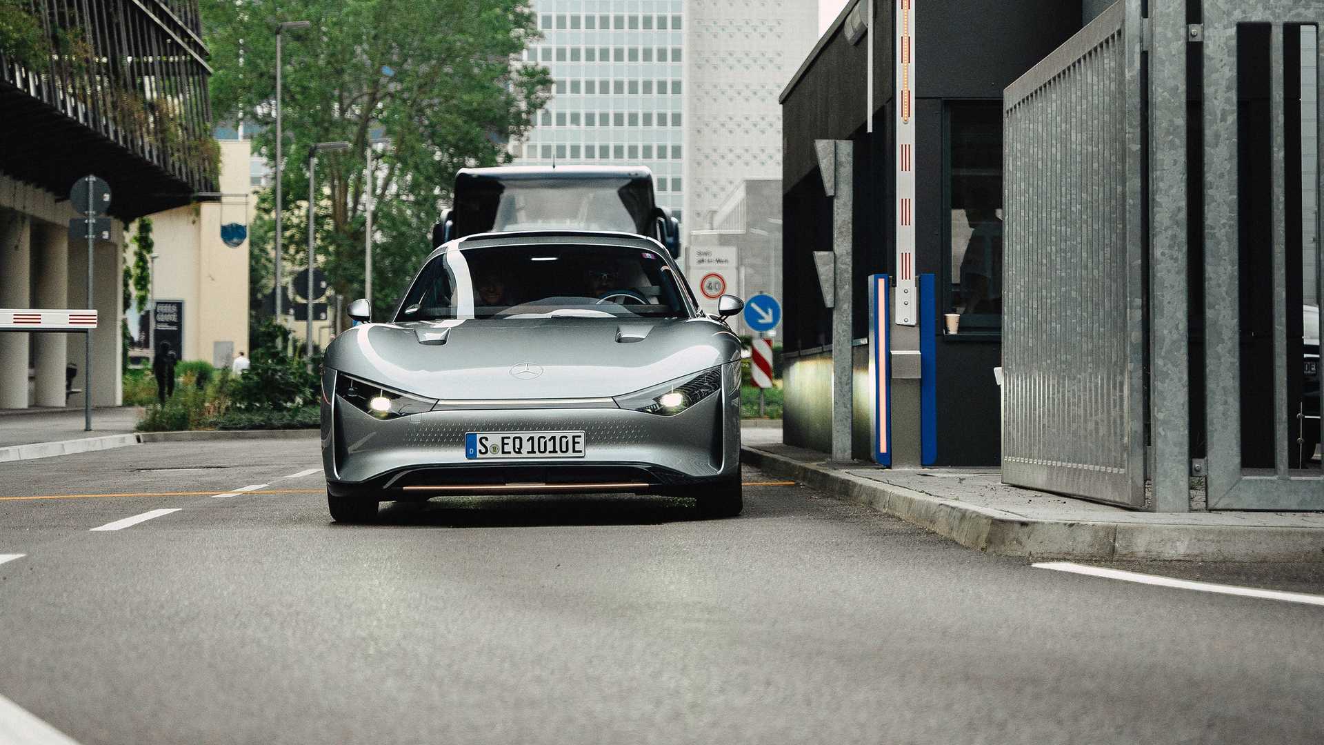 1202km！奔驰VISION EQXX再破续航记录