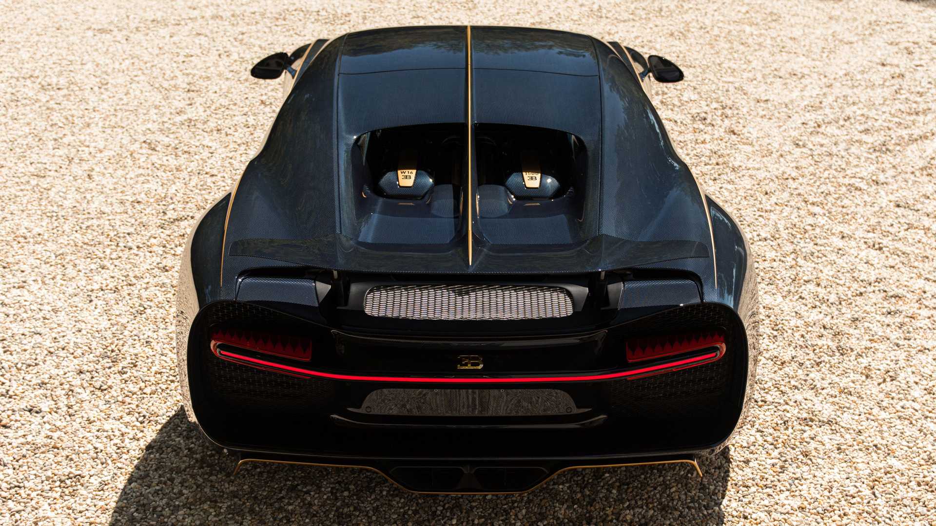 布加迪Chiron L`ébé Edition官图发布