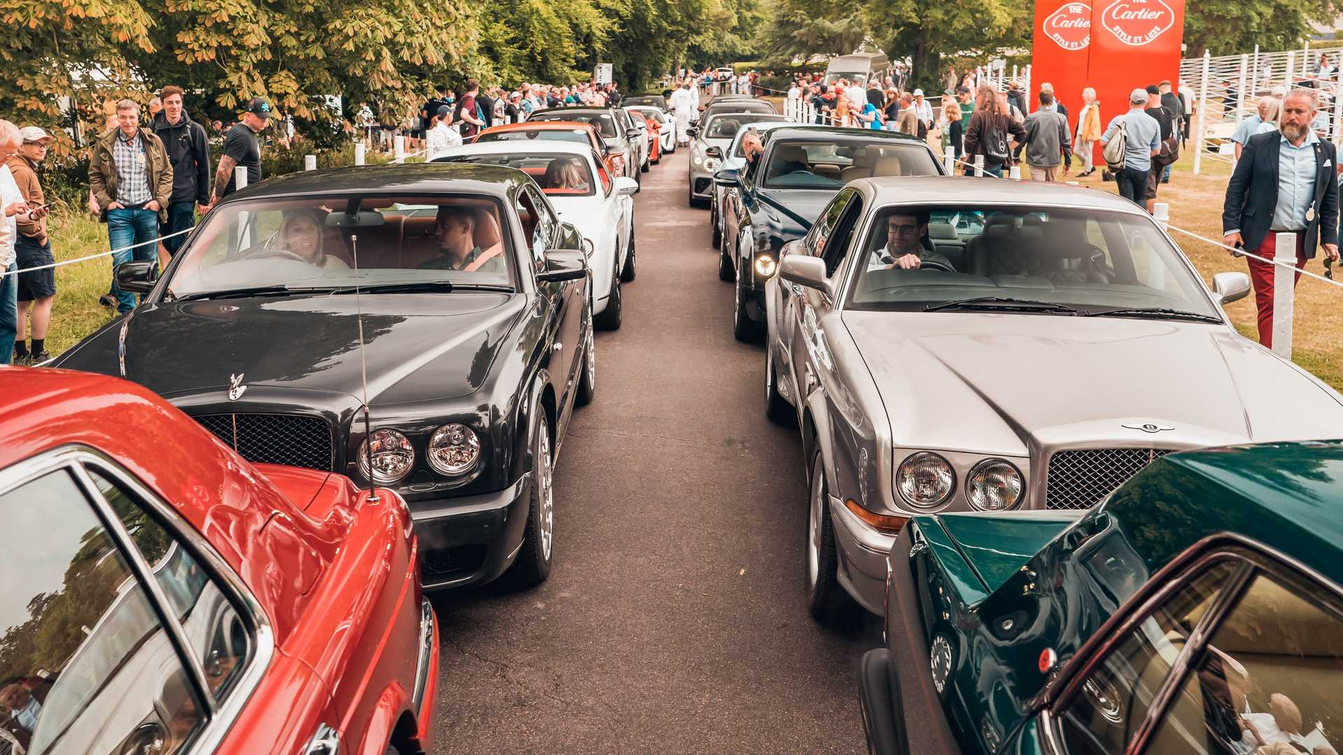 宾利在古德伍德展示40年的涡轮增压车型