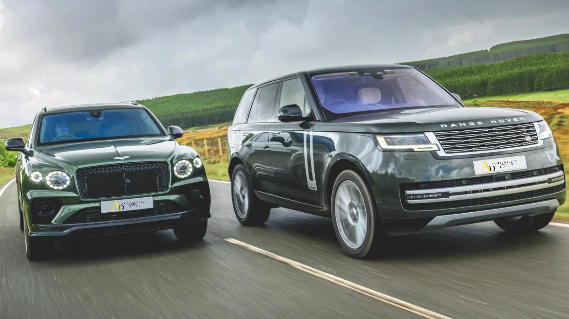 2022款路虎揽胜 vs 宾利添越，谁才是豪车SUV？