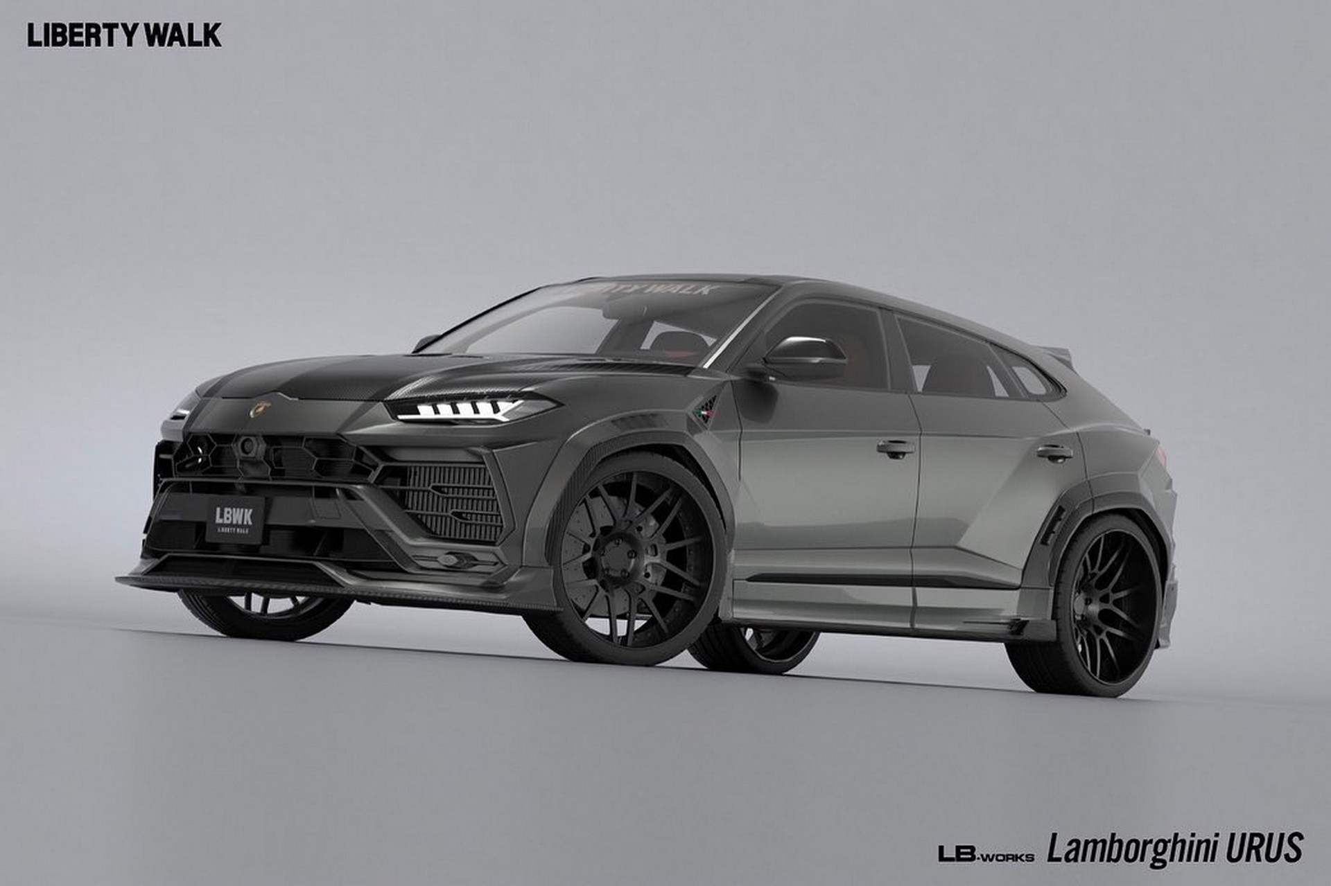 Liberty Walk 正在为兰博基尼 Urus 提供宽体处理