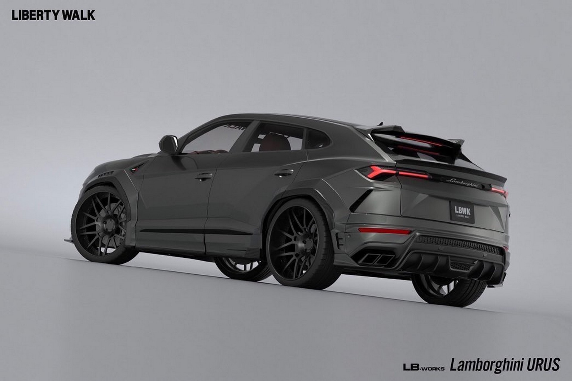 Liberty Walk 正在为兰博基尼 Urus 提供宽体处理