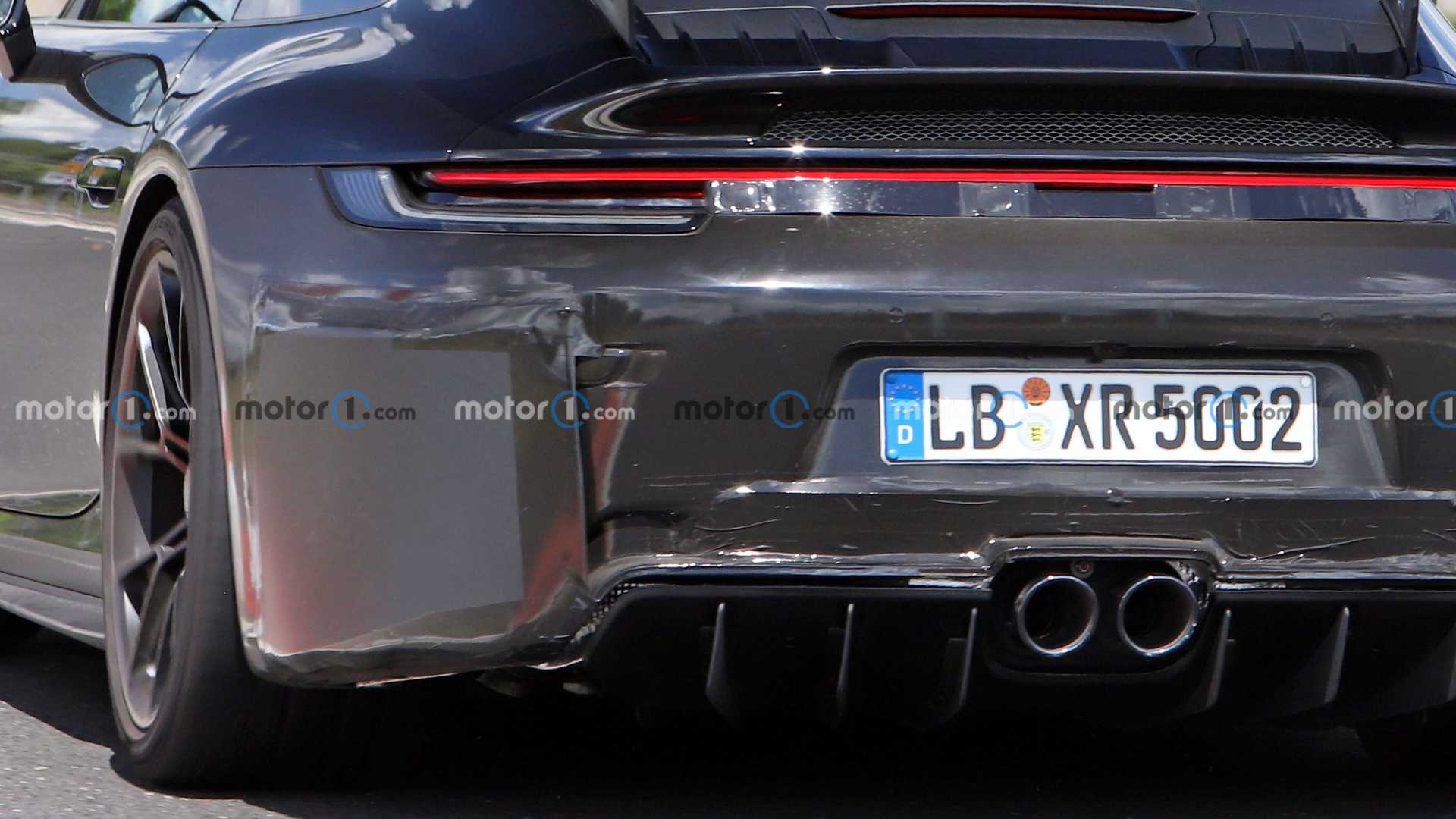 保时捷 911 GT3小改款测试谍照曝光