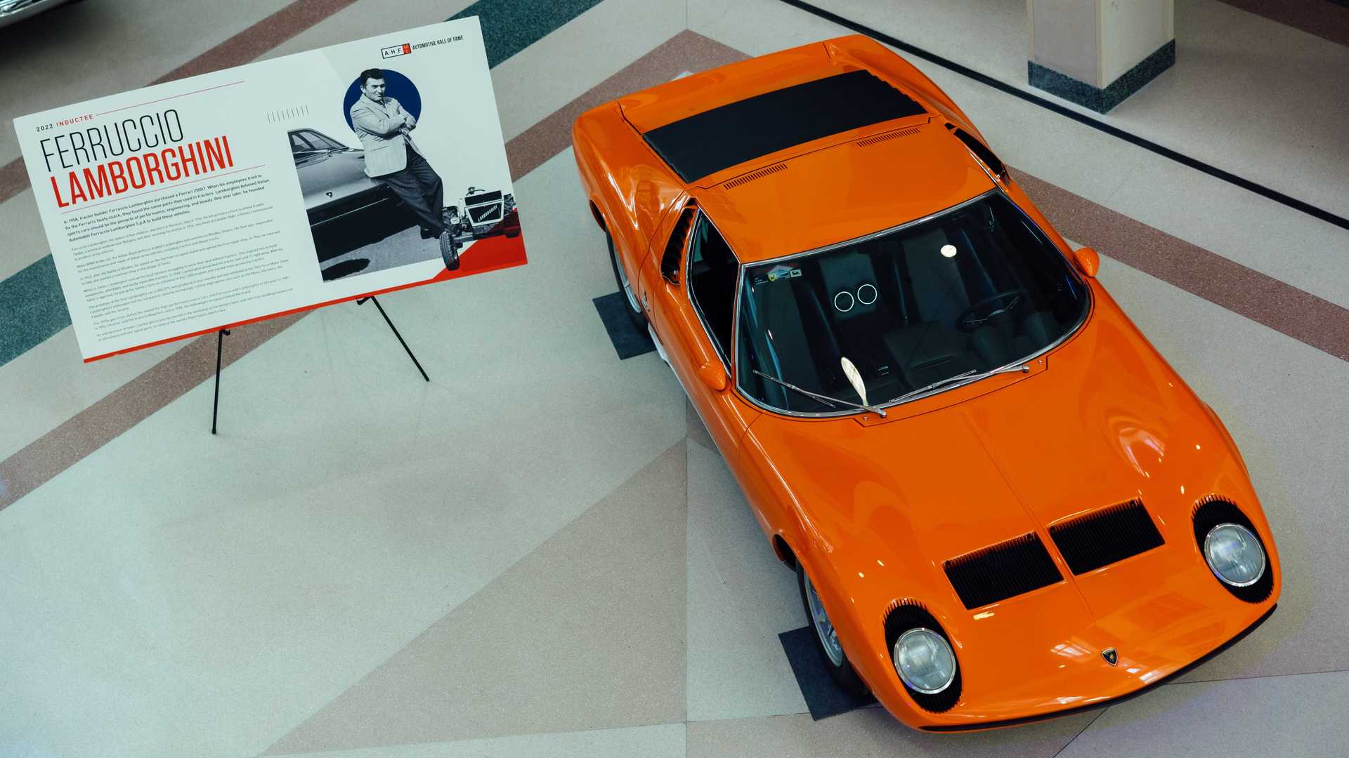 Ferruccio Lamborghini 入选汽车名人堂