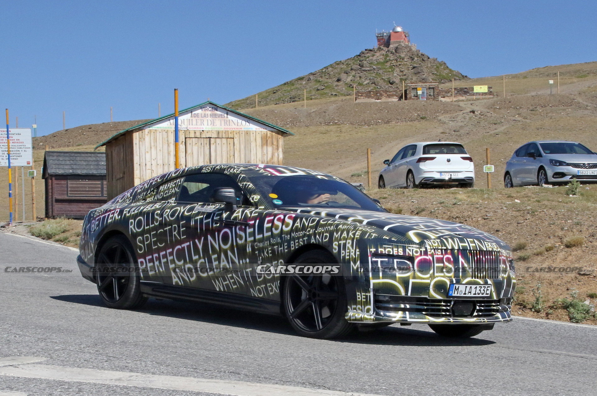 2024 劳斯莱斯 Spectre Electric Coupe 内饰谍照曝光