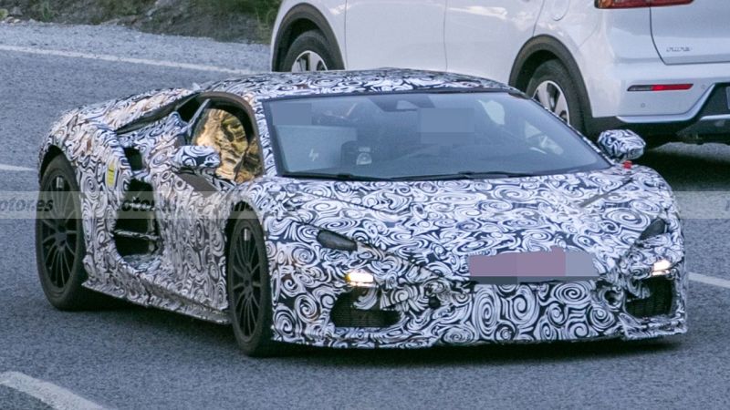 兰博基尼Aventador继任者内饰谍照曝光