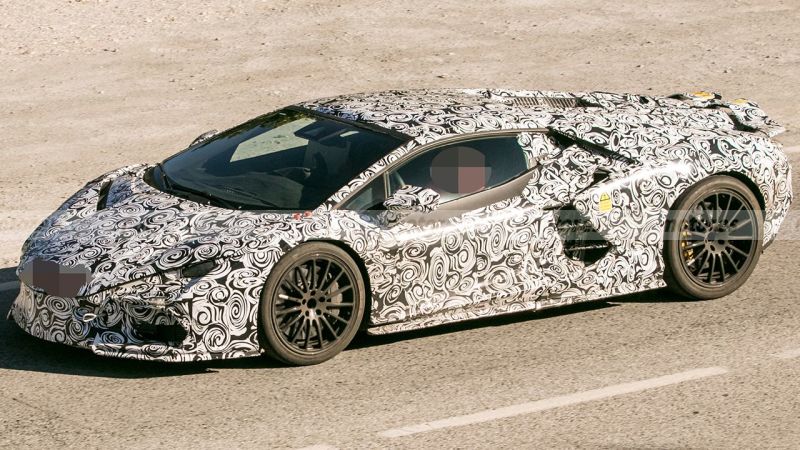 兰博基尼Aventador继任者内饰谍照曝光