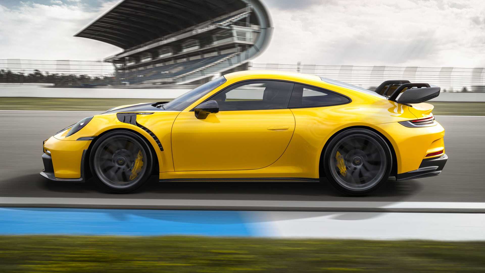 保时捷 911 GT3 从 Techart 获得碳纤维升级