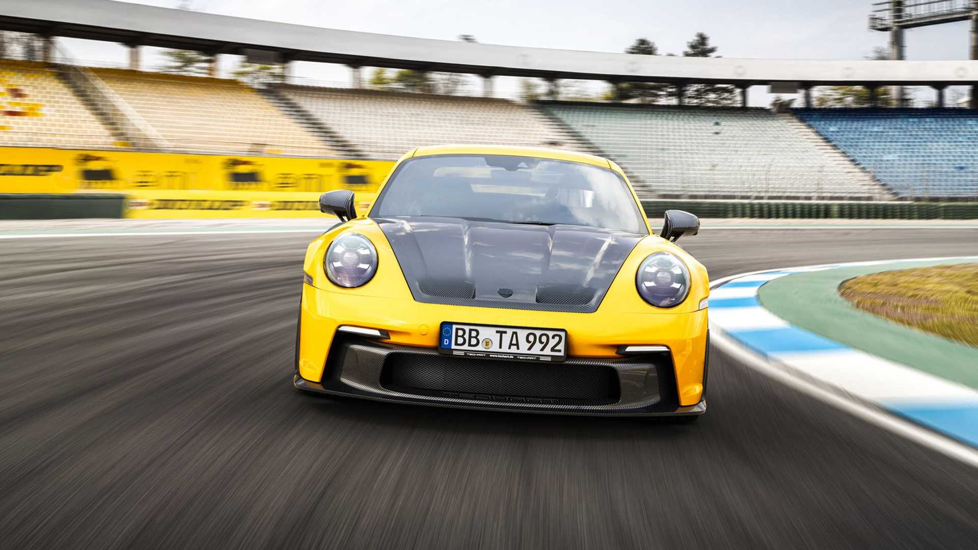 保时捷 911 GT3 从 Techart 获得碳纤维升级