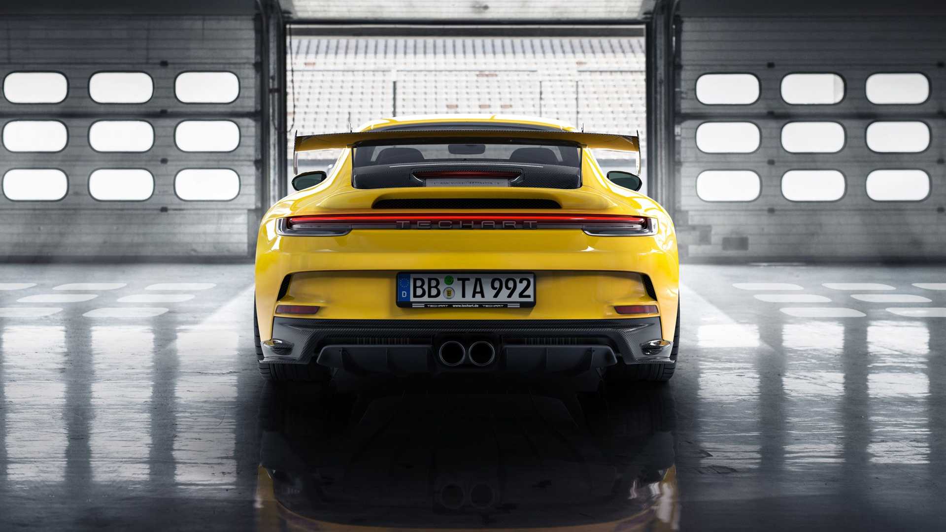 保时捷 911 GT3 从 Techart 获得碳纤维升级