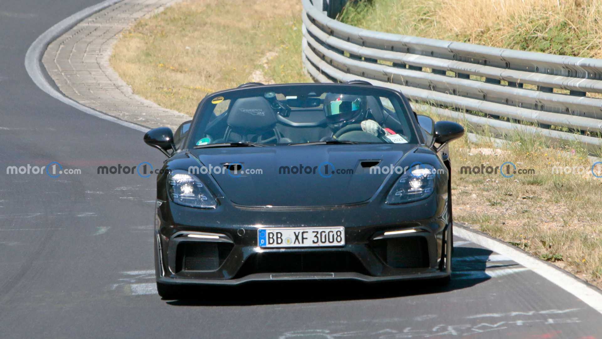 718 Boxster Spyder RS无伪谍照曝光
