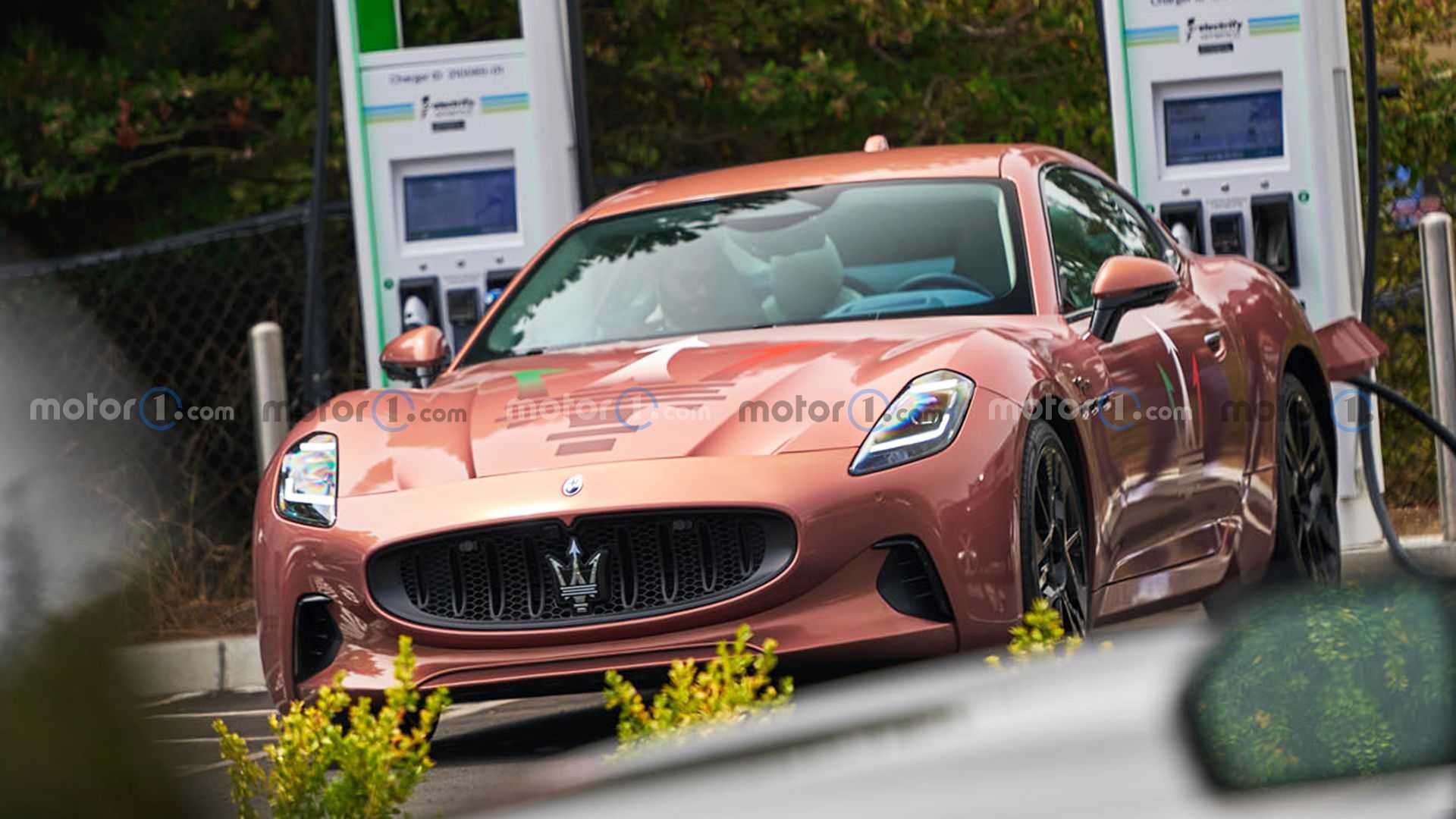 全新玛莎拉蒂GranTurismo EV实车曝光