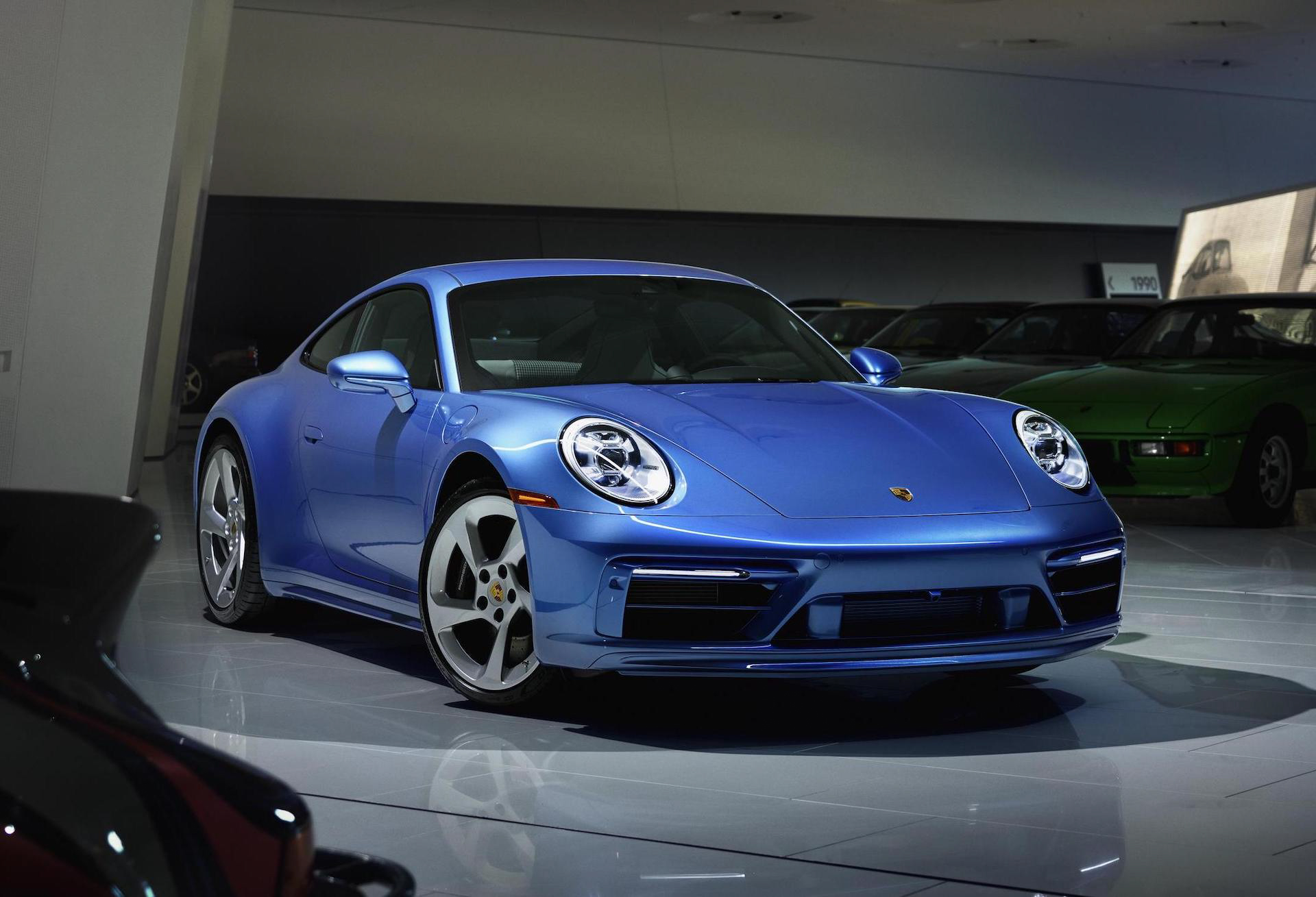 2022圆石滩车展：保时捷911特别版发布