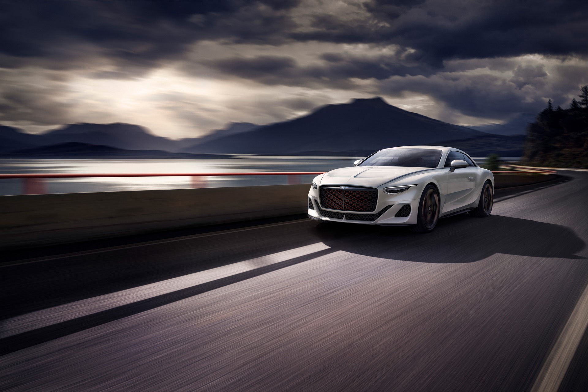 2022圆石滩车展：宾利Mulliner Batur