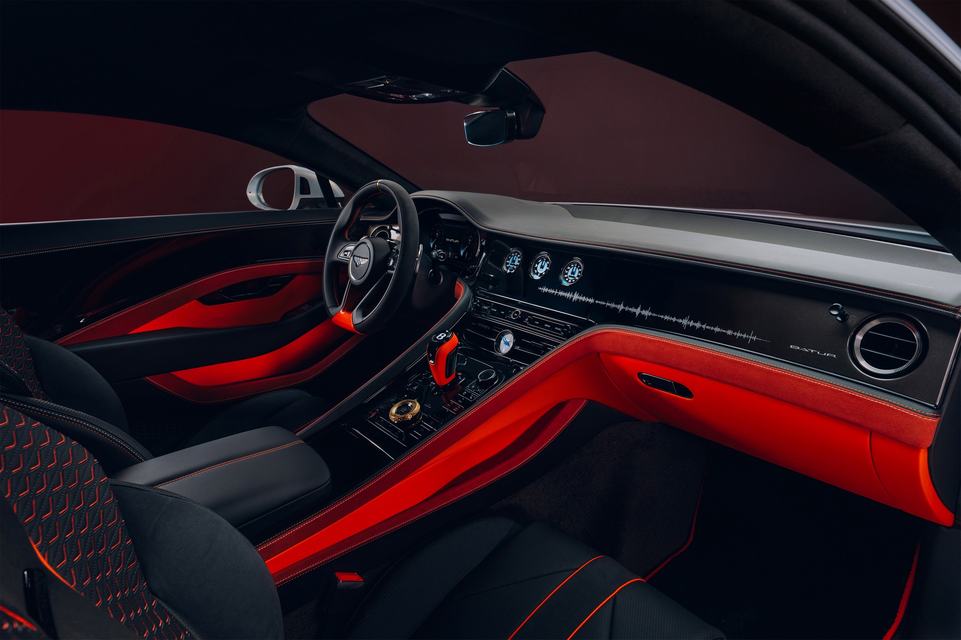 2022圆石滩车展：宾利Mulliner Batur