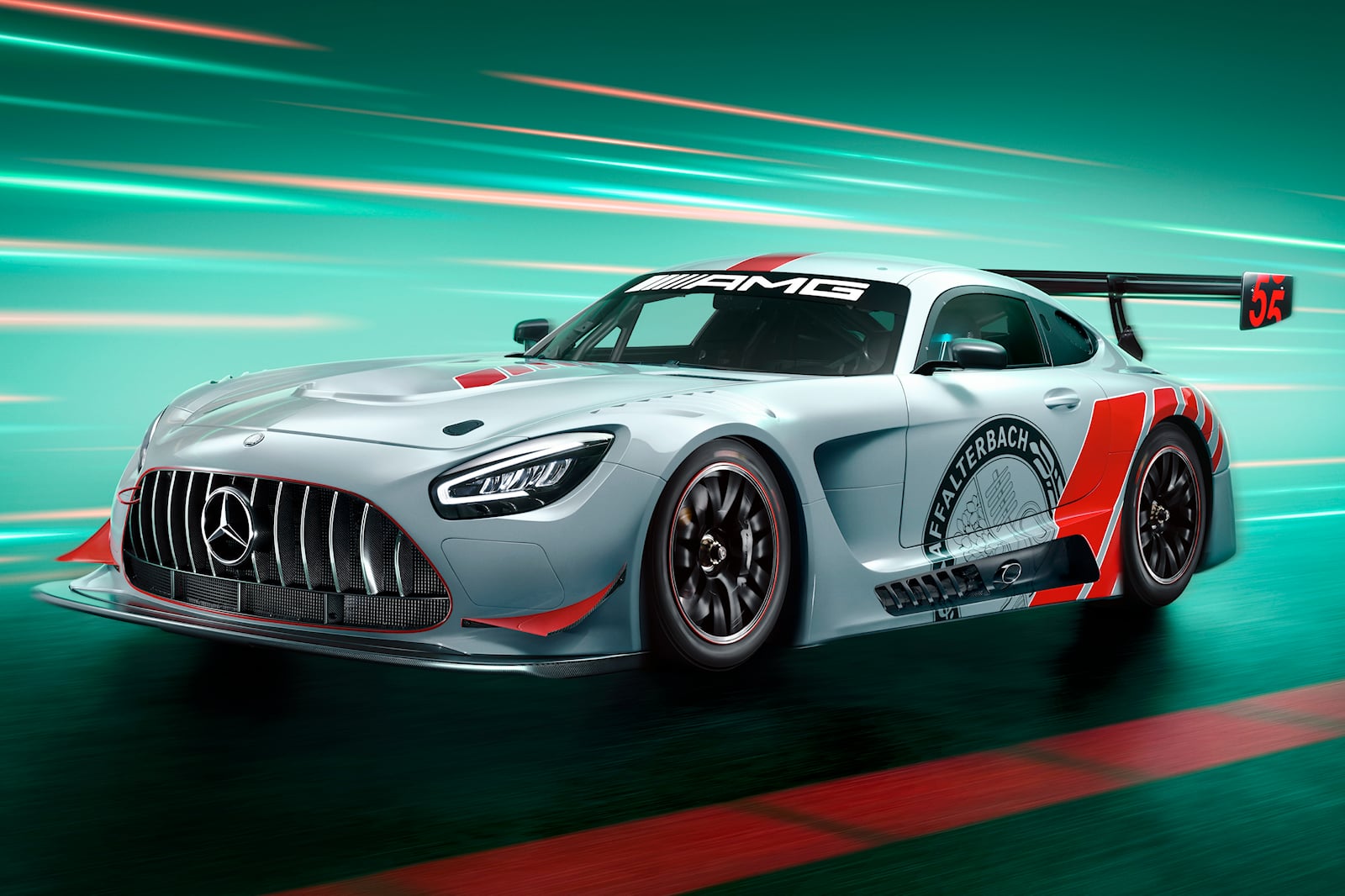 梅赛德斯-AMG GT3 Edition 55以庆祝AMG成立55周年