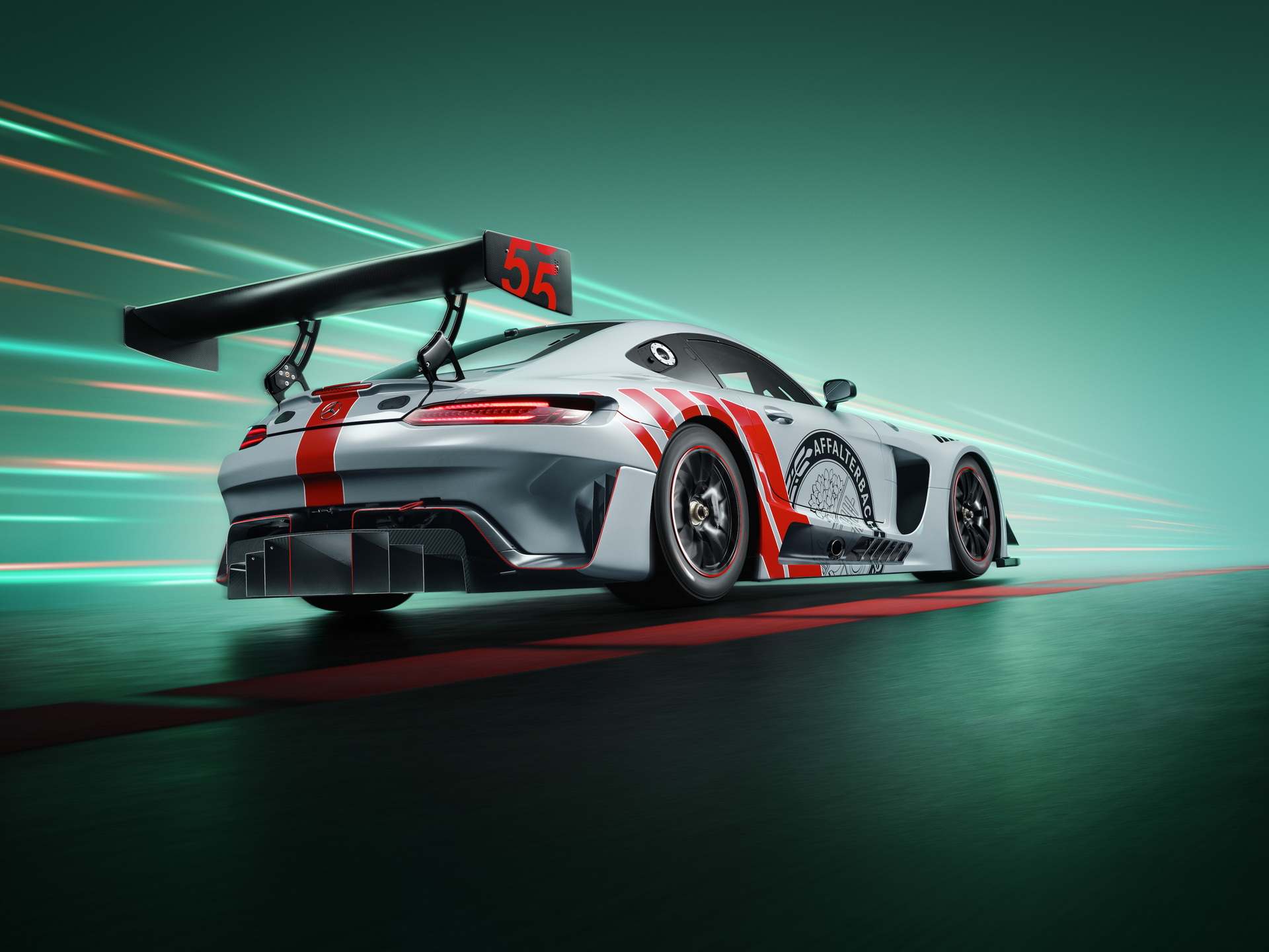 梅赛德斯-AMG GT3 55周年纪念版官图
