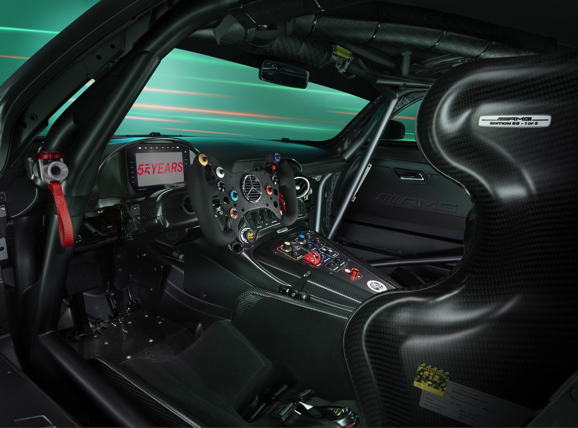 梅赛德斯-AMG GT3 55周年纪念版官图