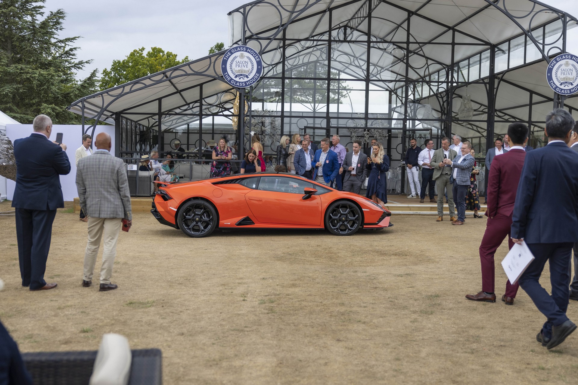 兰博基尼在汉普顿宫举办 Salon Prive 和 Concours d'Elegance