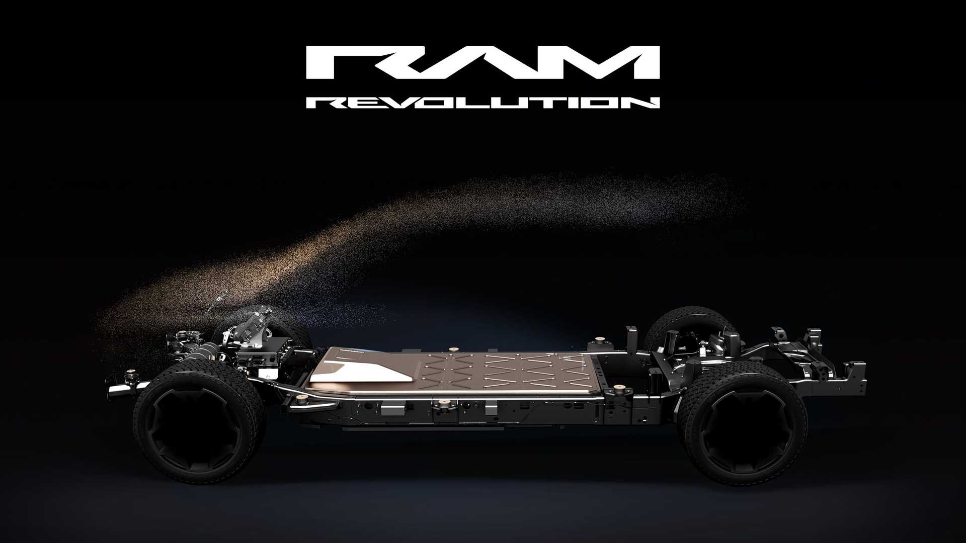 Ram Revolution EV 卡车概念车将于11月在洛杉矶车展前亮相