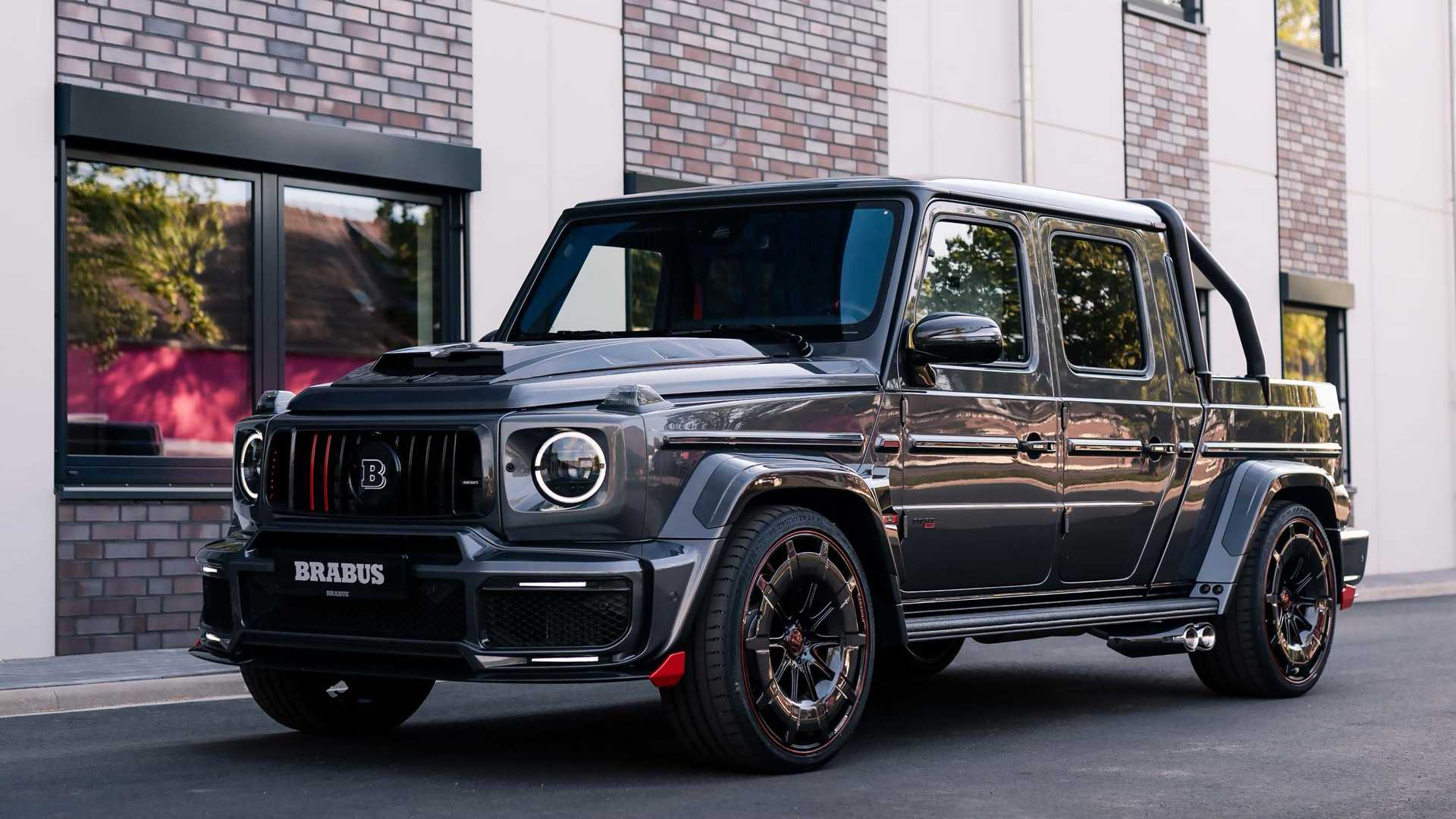 Brabus版梅赛德斯-AMG G63 皮卡亮相 